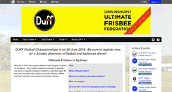 Desktop Screenshot of duff.org.au